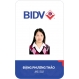Thẻ chấm công BIDV